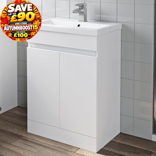 600mm freestanding vanity unit - vanity,