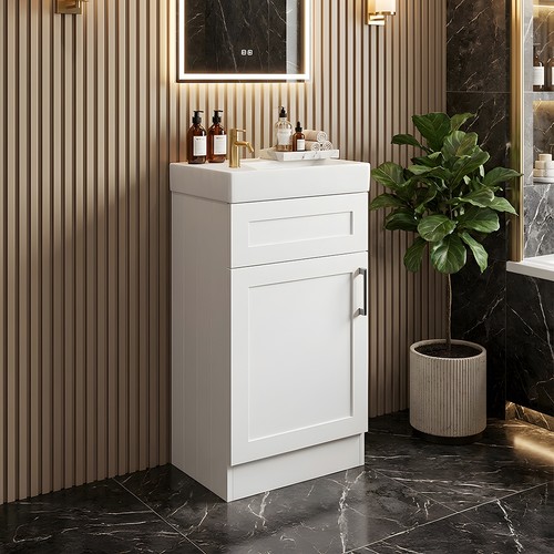 400mm bathroom vanity unit - bathroom,
