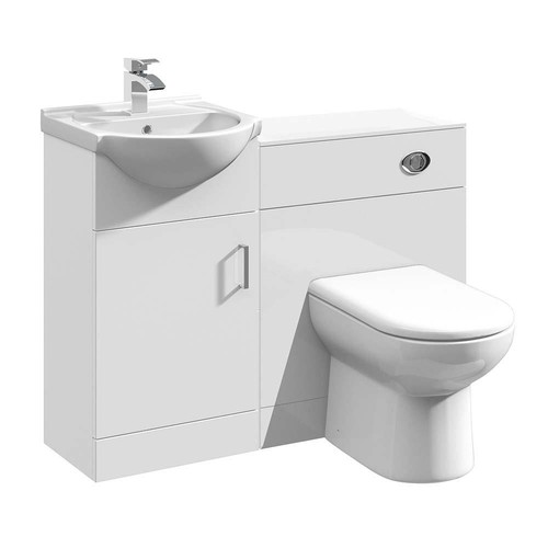 Vanity unit combined sink - unit,