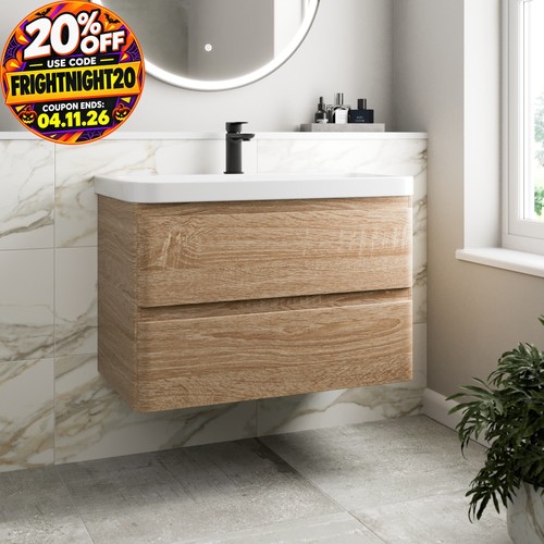 Wall mounted bathroom vanity - wall,