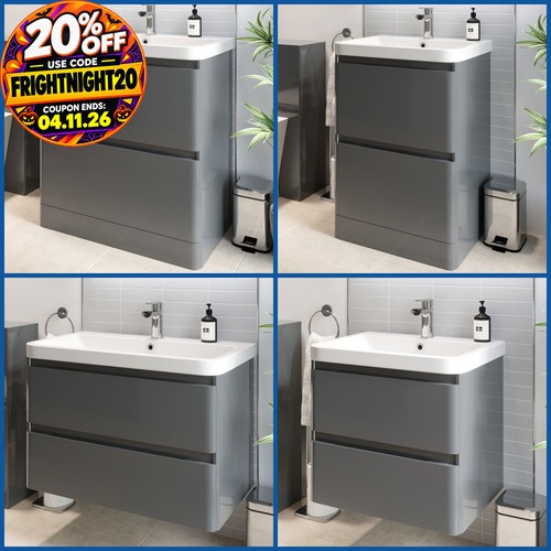 Modern bathroom vanity unit - vanity,
