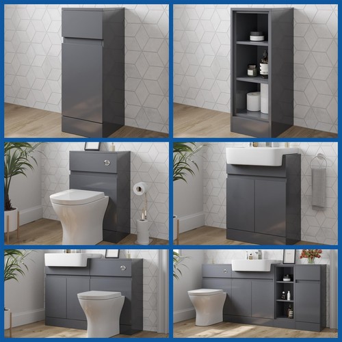 Bathroom vanity toilet - bathroom, storage