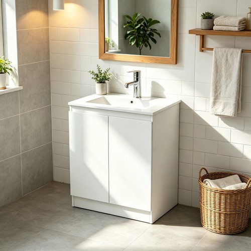 600mm freestanding vanity unit - freestanding,
