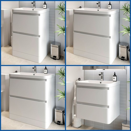 Modern bathroom vanity unit - bathroom,
