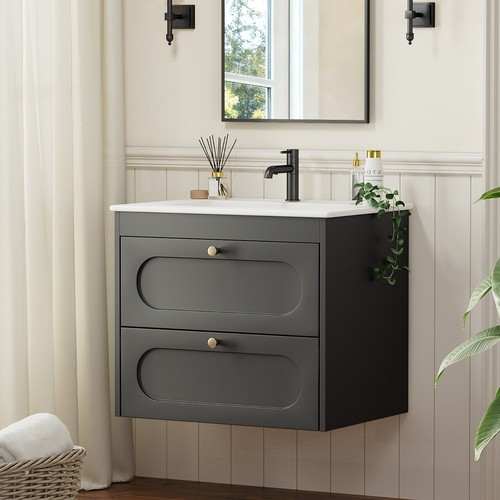 600mm wall hung drawer - hung,