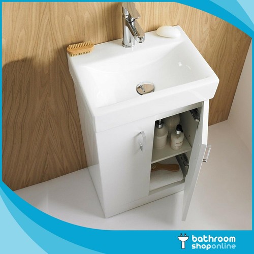 Gloss white vanity unit - gloss,