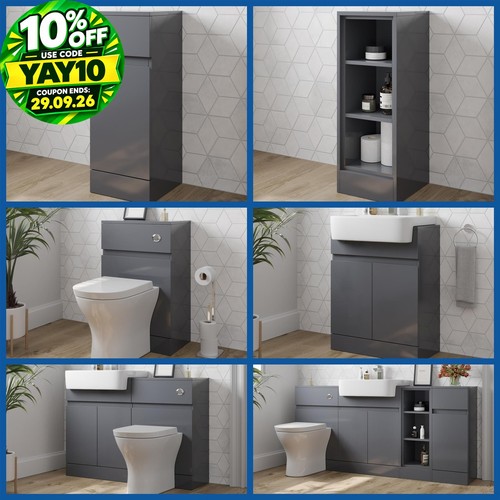 Bathroom vanity toilet storage - bathroom,