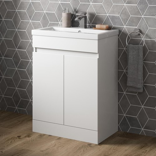 600mm freestanding vanity unit - 600mm,