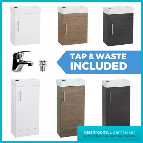 Compact bathroom vanity unit - compact, &
