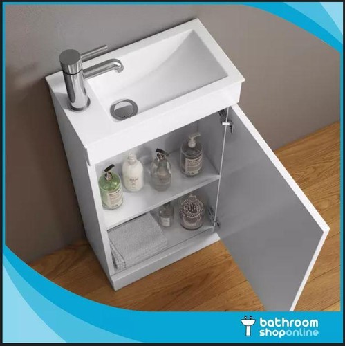 White minimalist floorstanding - minimalist,