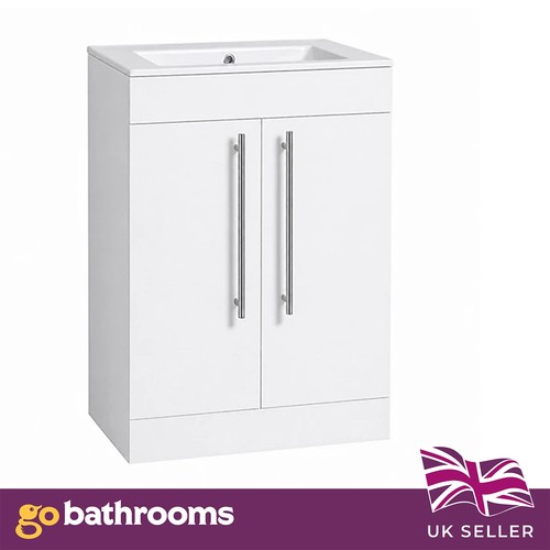 600mm white gloss - 600mm,