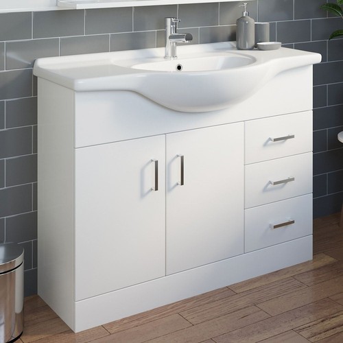 Freestanding vanity unit basin - unit,