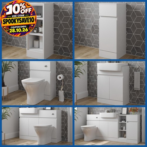 Bathroom vanity toilet storage - bathroom,