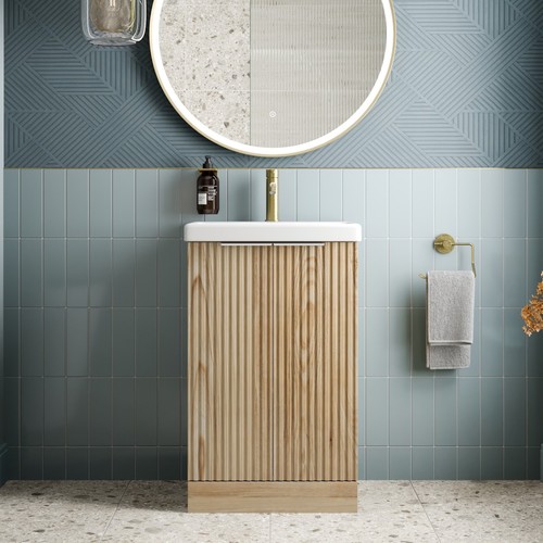Bathroom vanity unit basin - unit,