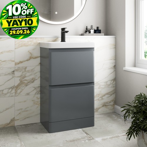 Bathroom cloakroom vanity unit - bathroom,
