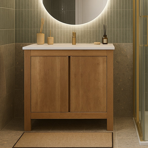 Bathroom vanity unit 800mm - unit,
