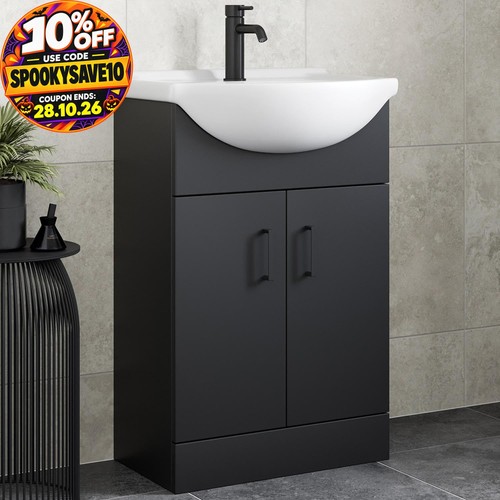 Freestanding vanity unit with - freestanding,